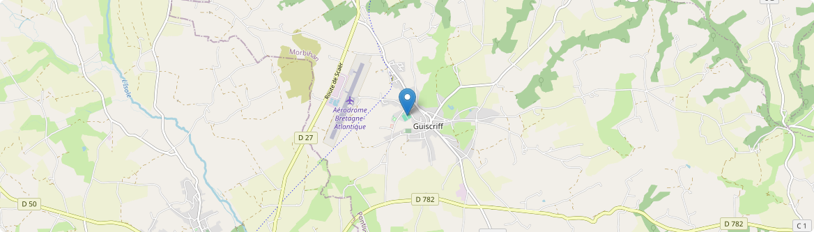 Guiscriff - Carte