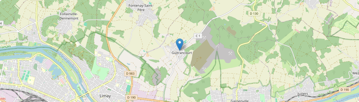 Guitrancourt - Carte