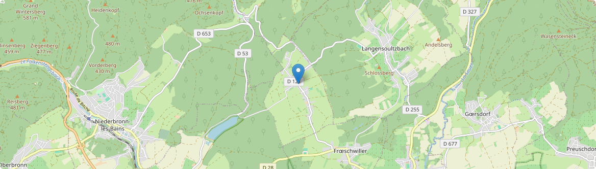Gundershoffen - Carte
