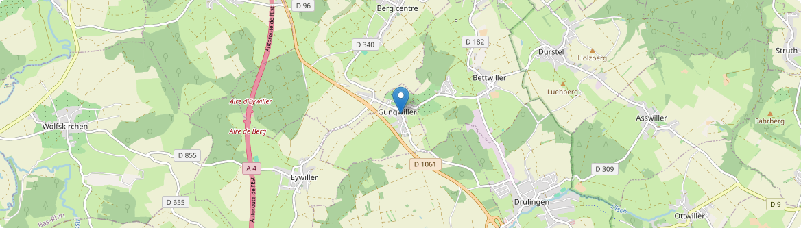 Gungwiller - Carte