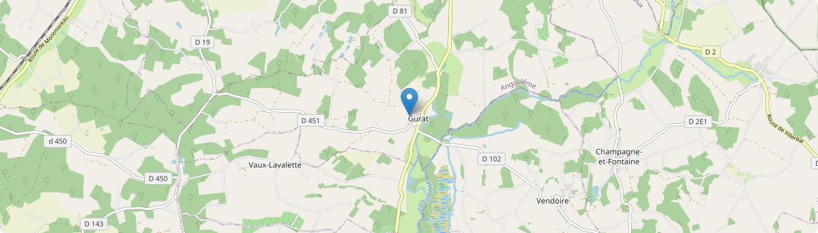 Gurat - Carte