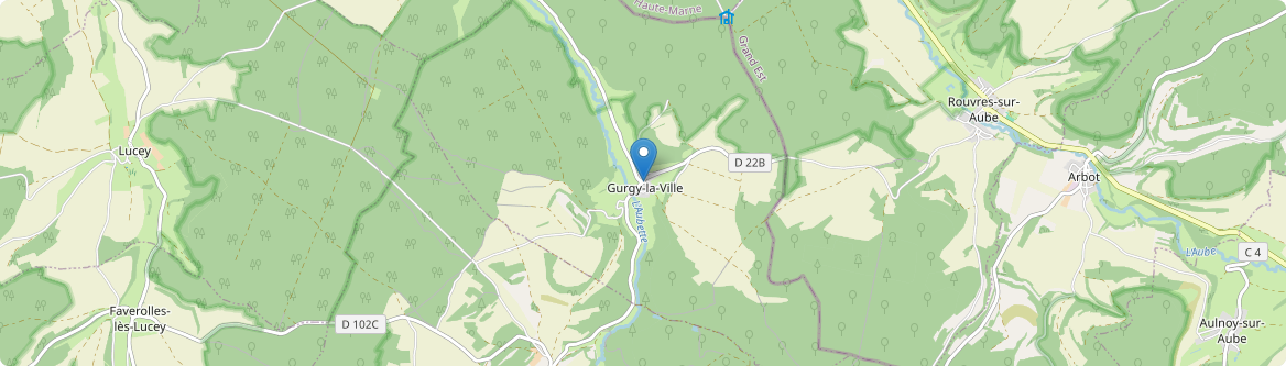 Gurgy-la-Ville - Carte