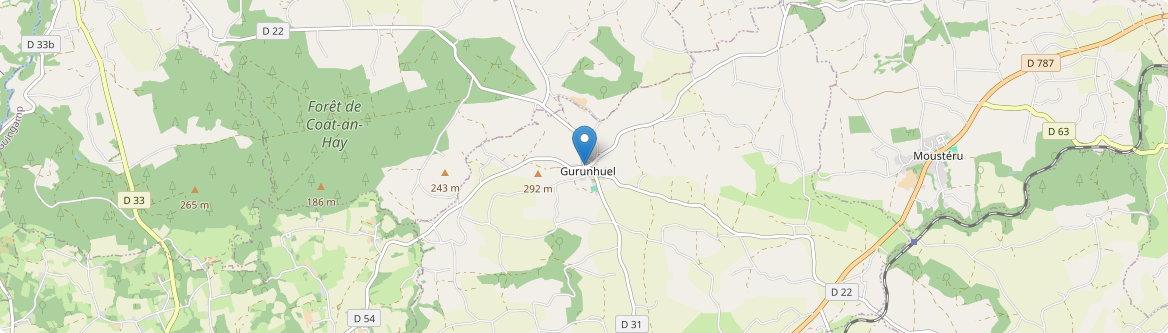 Gurunhuel - Carte