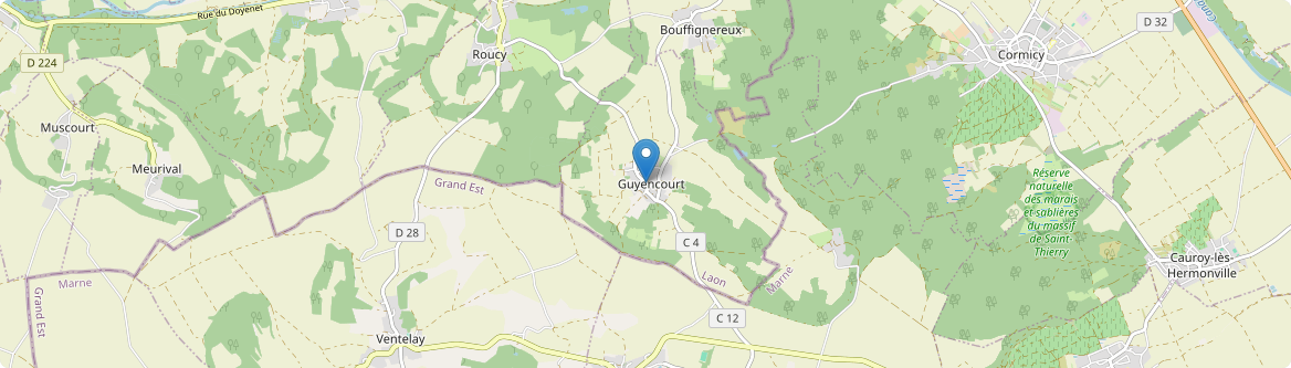 Guyencourt - Carte