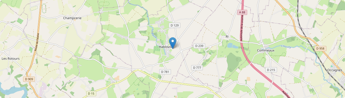 Habloville - Carte