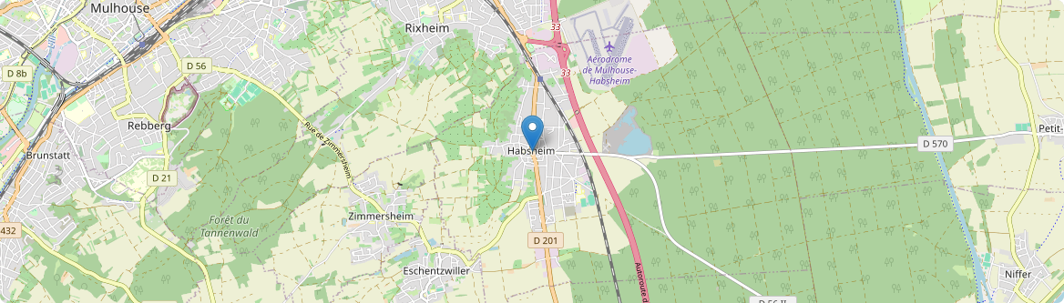 Habsheim - Carte