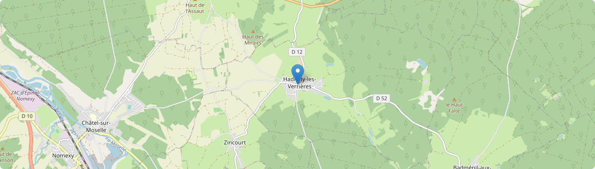Hadigny-les-Verrières - Carte