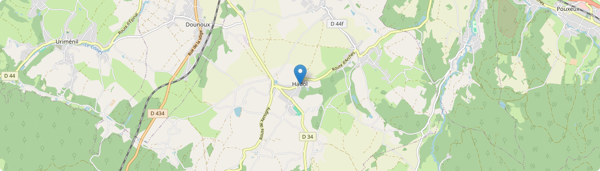 Hadol - Carte