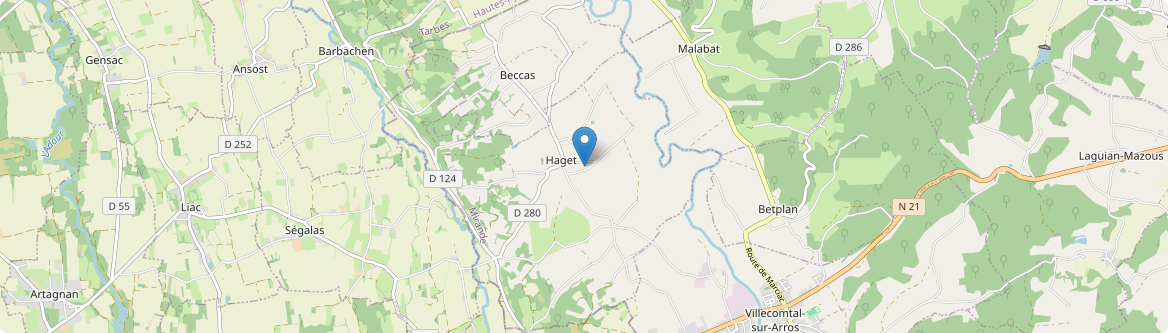 Haget - Carte