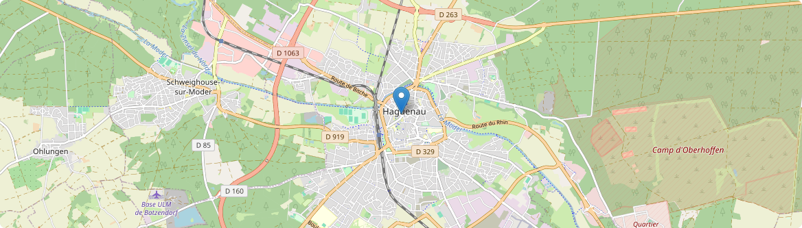 Haguenau - Carte