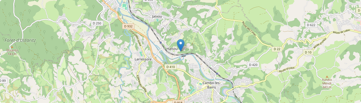 Halsou - Carte