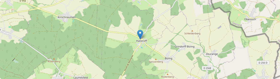 Halstroff - Carte