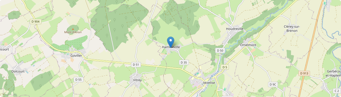 Hammeville - Carte