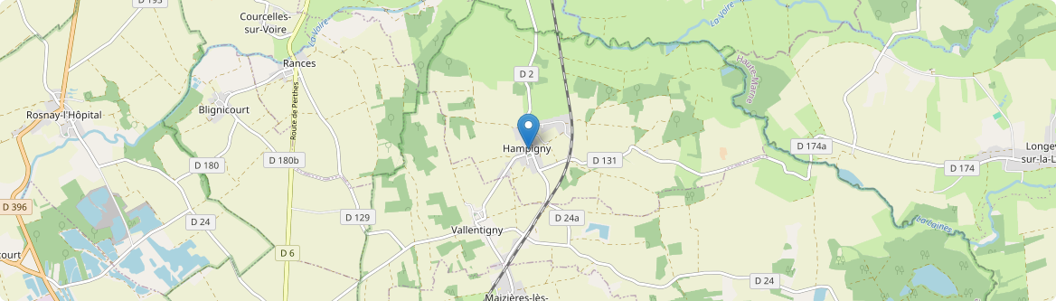 Hampigny - Carte