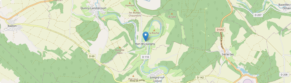 Han-lès-Juvigny - Carte