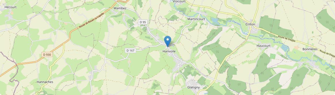 Hanvoile - Carte