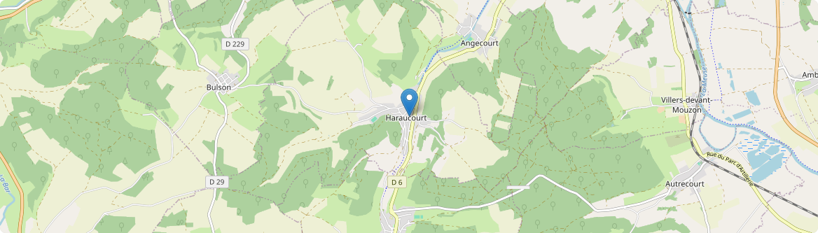 Haraucourt - Carte