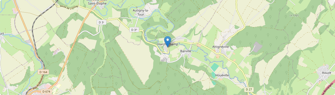 Harchéchamp - Carte