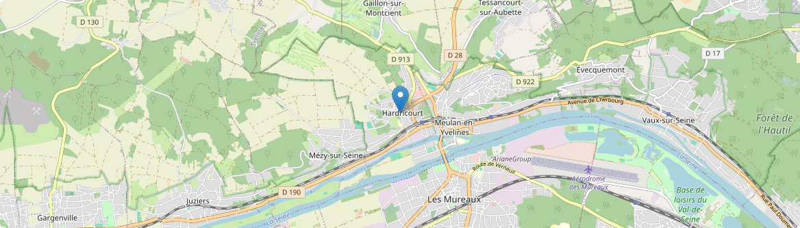 Hardricourt - Carte
