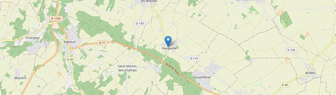 Hargeville - Carte