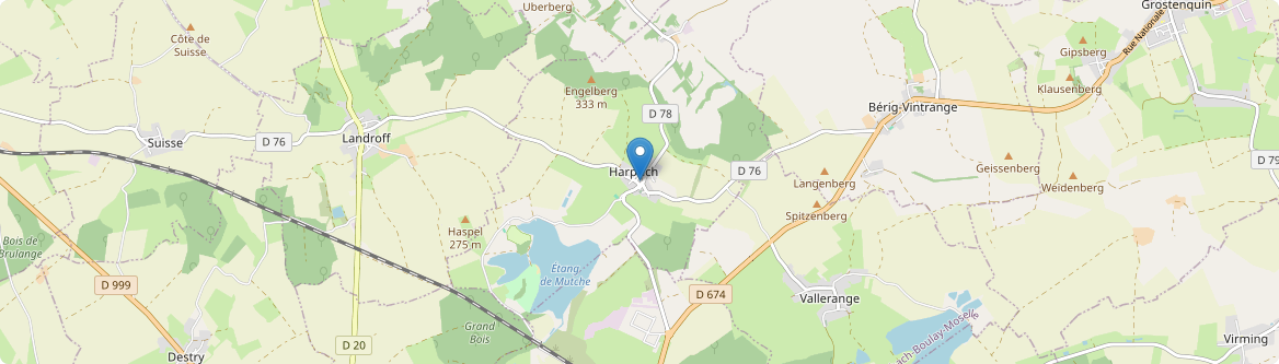 Harprich - Carte
