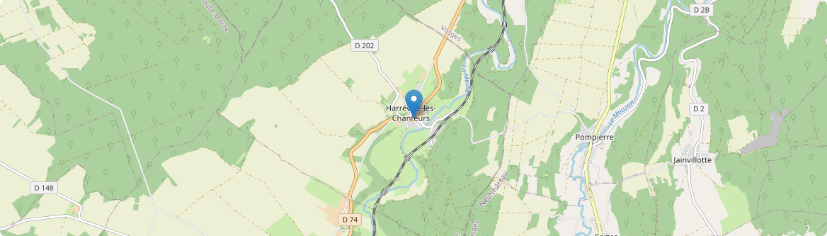Harréville-les-Chanteurs - Carte