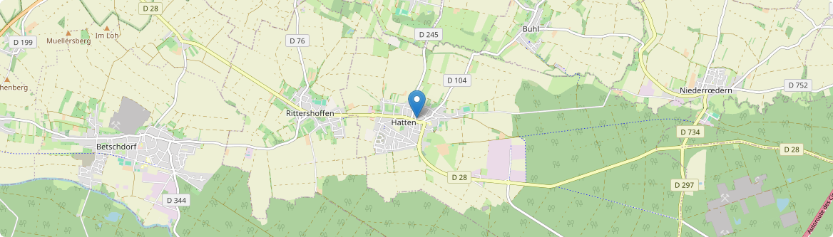 Hatten - Carte