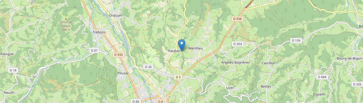 Hauban - Carte