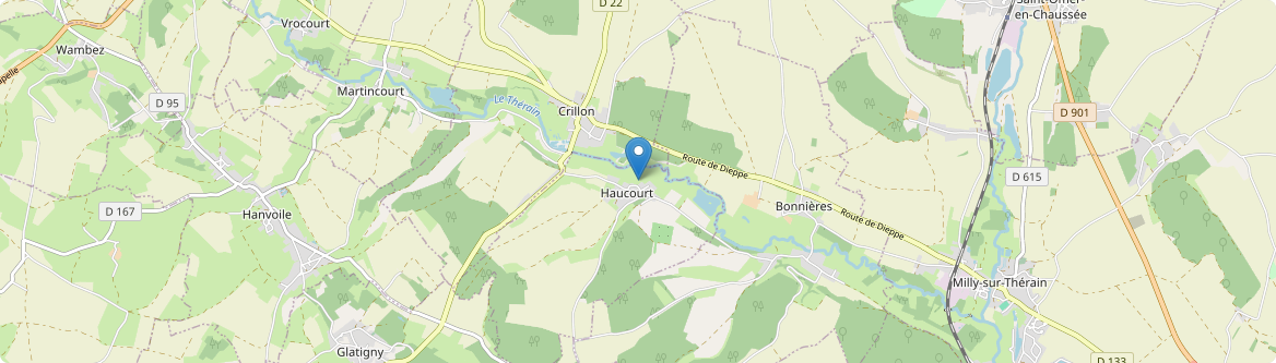 Haucourt - Carte
