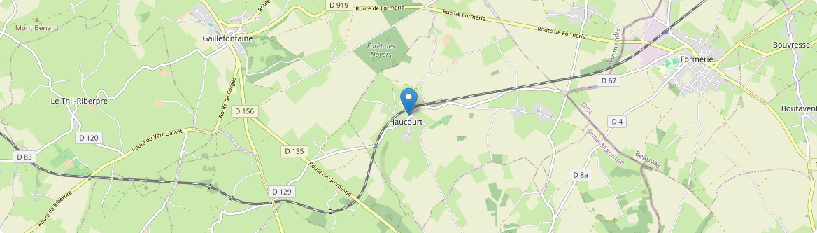 Haucourt - Carte