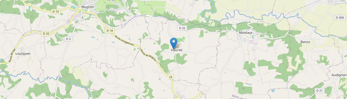 Hauriet - Carte