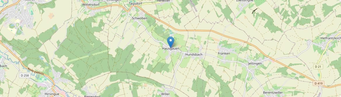 Hausgauen - Carte