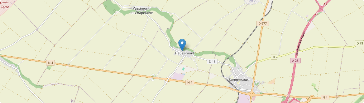 Haussimont - Carte