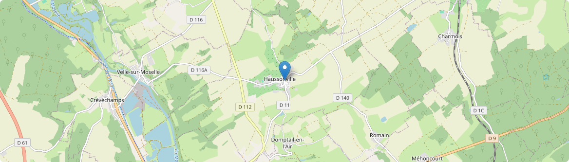 Haussonville - Carte