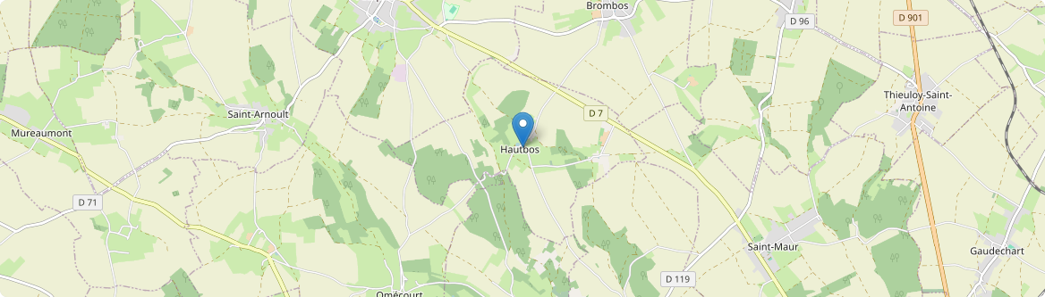 Hautbos - Carte