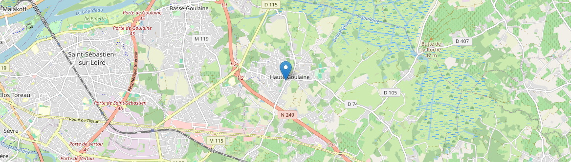 Haute-Goulaine - Carte