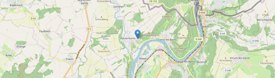 Haute-Kontz - Carte