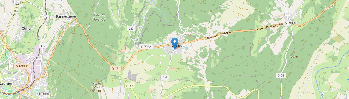 Hauteroche - Carte