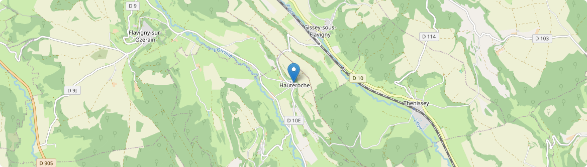 Hauteroche - Carte
