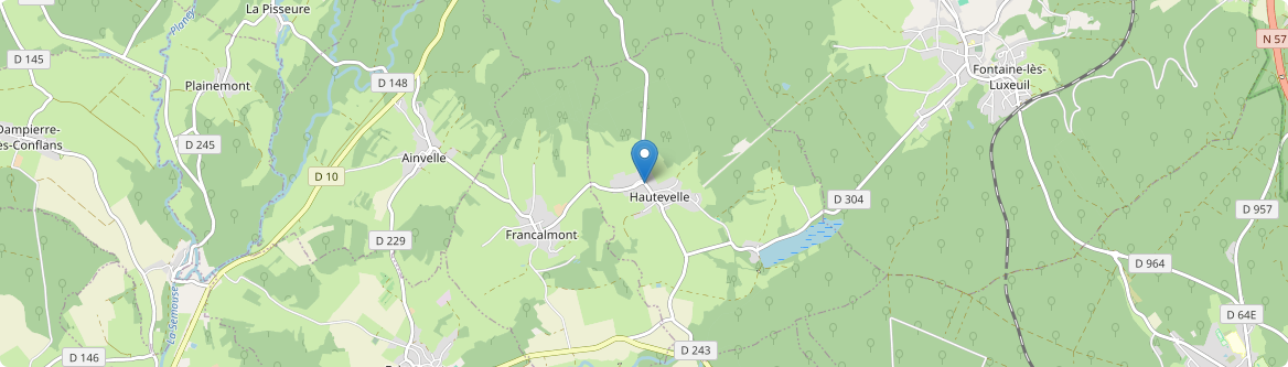 Hautevelle - Carte