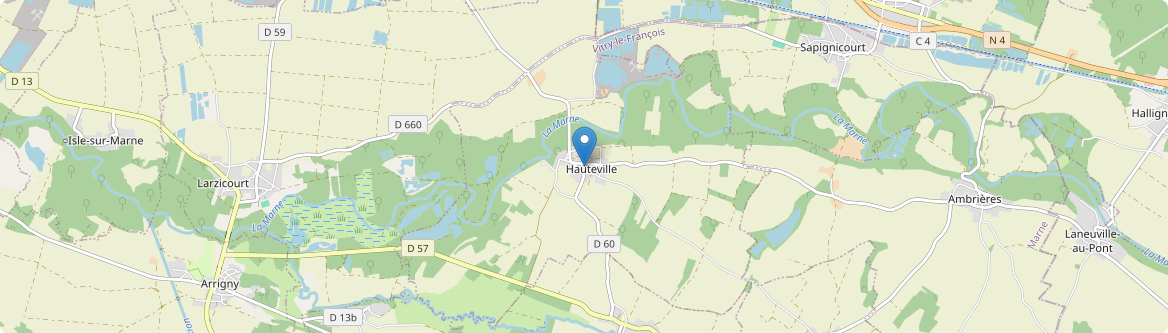 Hauteville - Carte