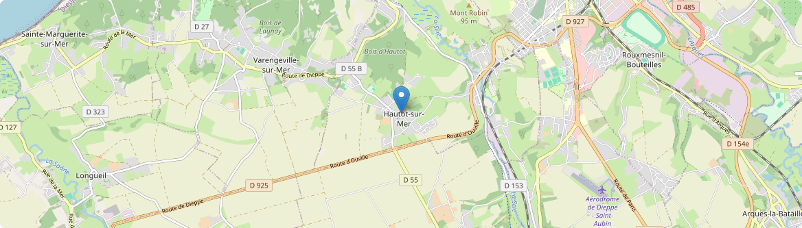 Hautot-sur-Mer - Carte