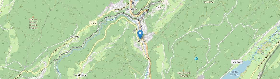Hauts de Bienne - Carte