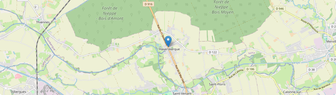 Haverskerque - Carte