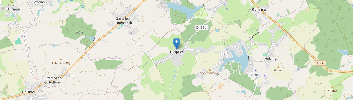 Hazembourg - Carte