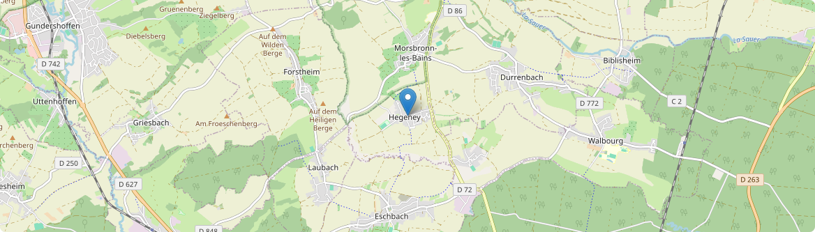 Hegeney - Carte