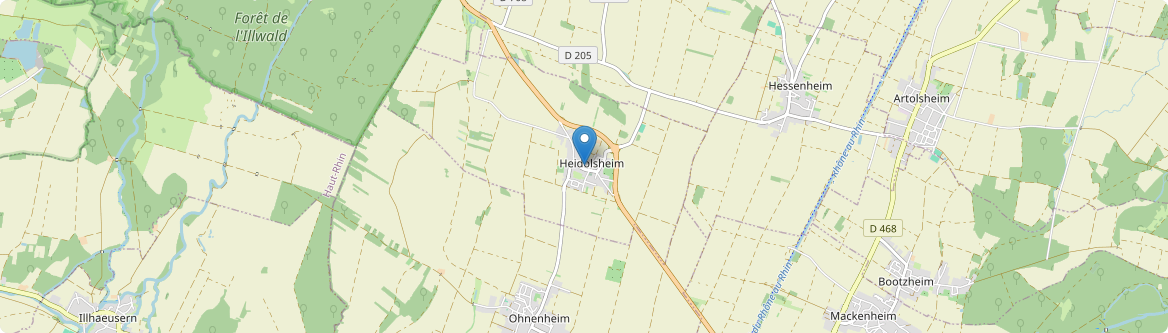 Heidolsheim - Carte