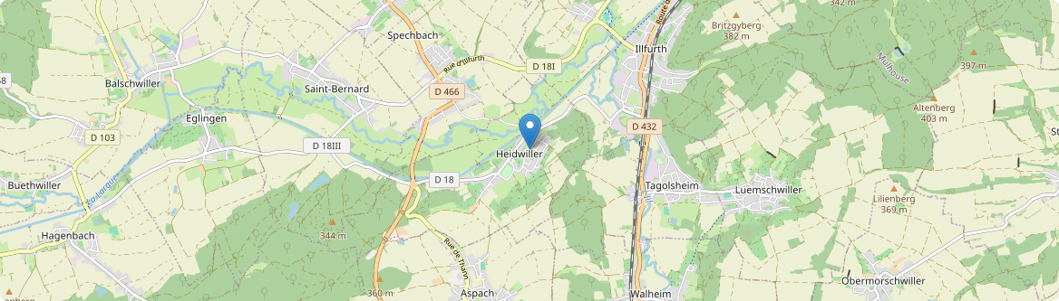 Heidwiller - Carte