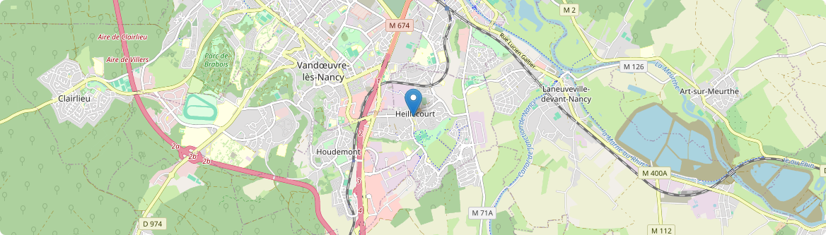 Heillecourt - Carte