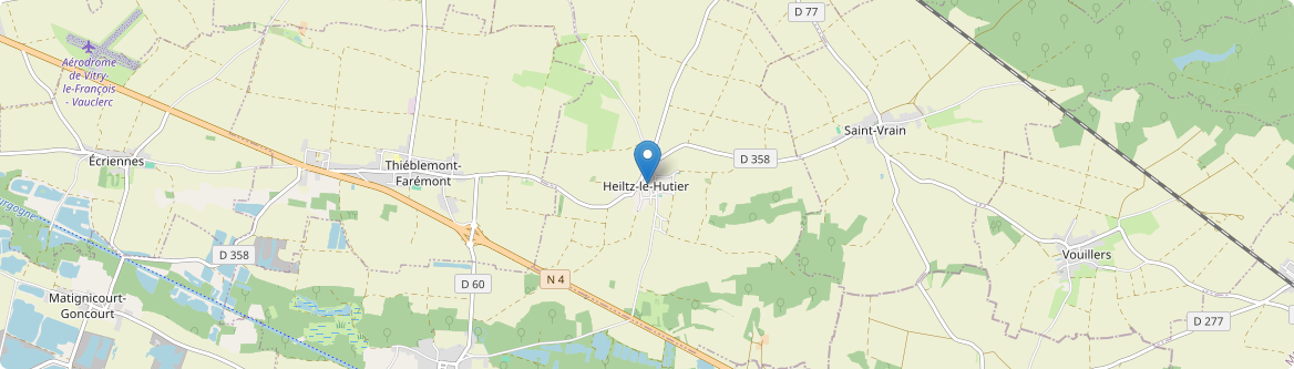 Heiltz-le-Hutier - Carte